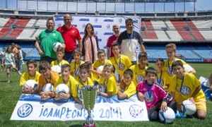 El Calderón alberga la VI Edición de la Volkswagen Junior Masters